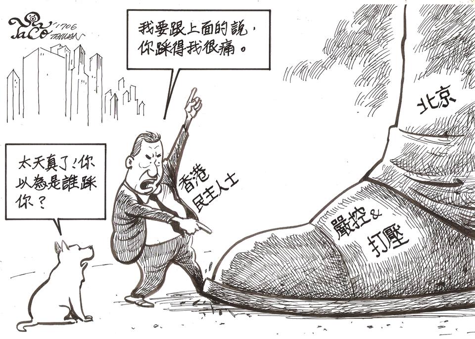 你以為是誰踩你?