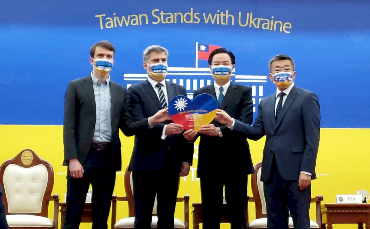 烏克蘭為台灣流血犧牲