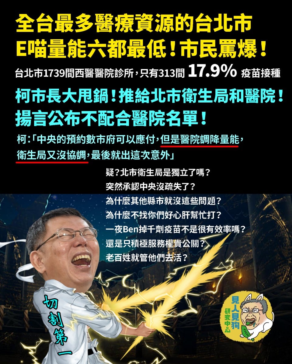 台北市衛生局獨立了嗎？