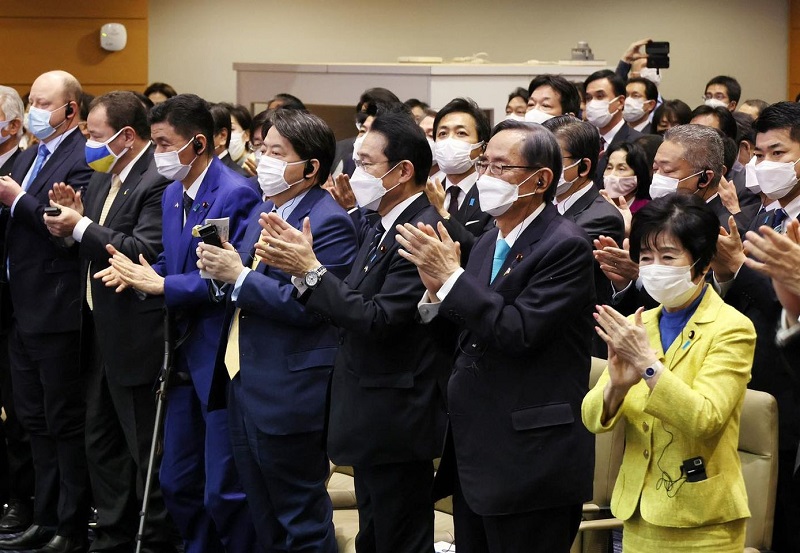 澤倫斯基總統的日本國會演講