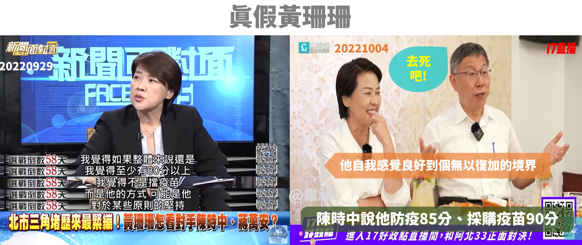 真假黃珊珊