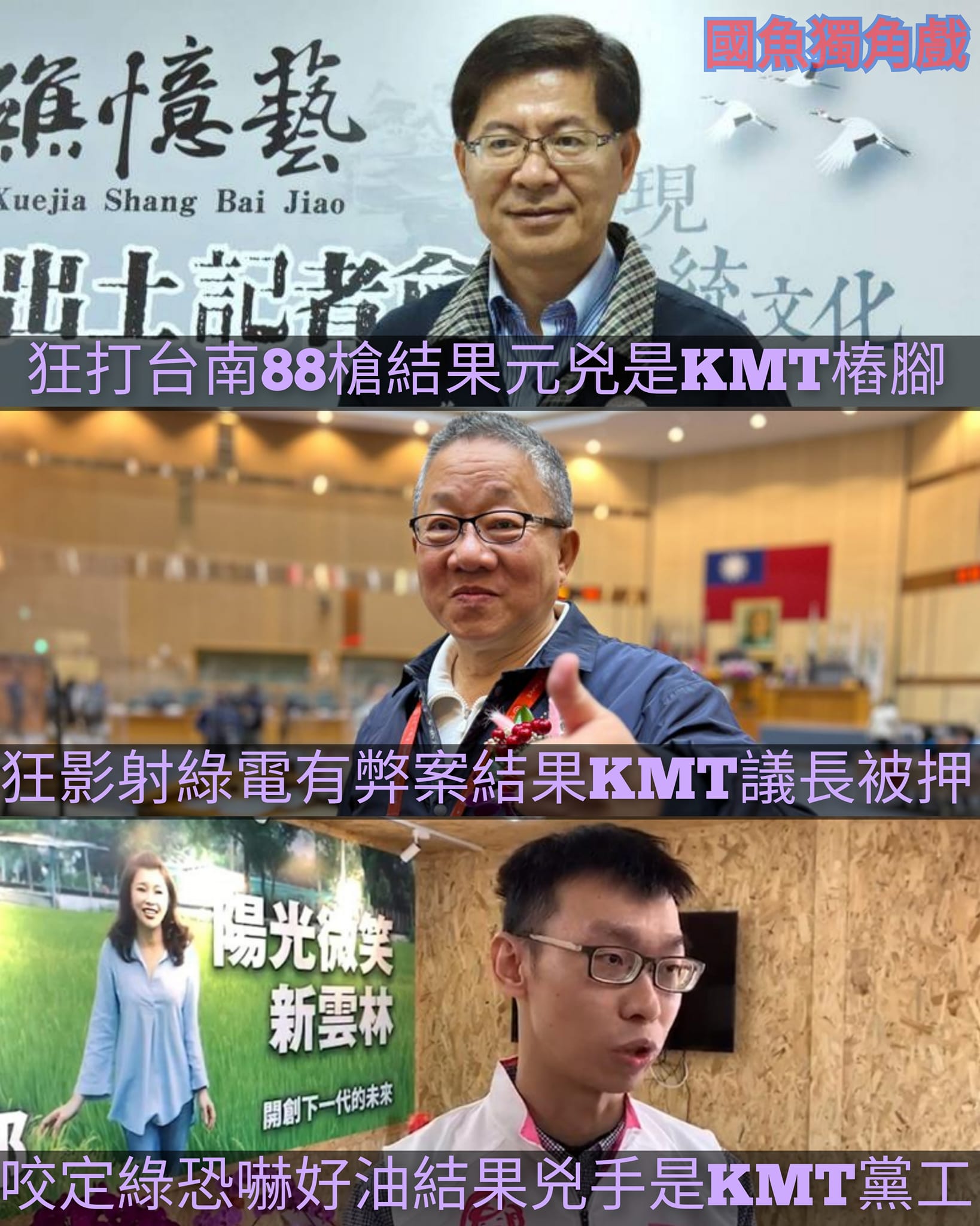 還在瞎挺KMT的知道羞恥是什麼嗎？