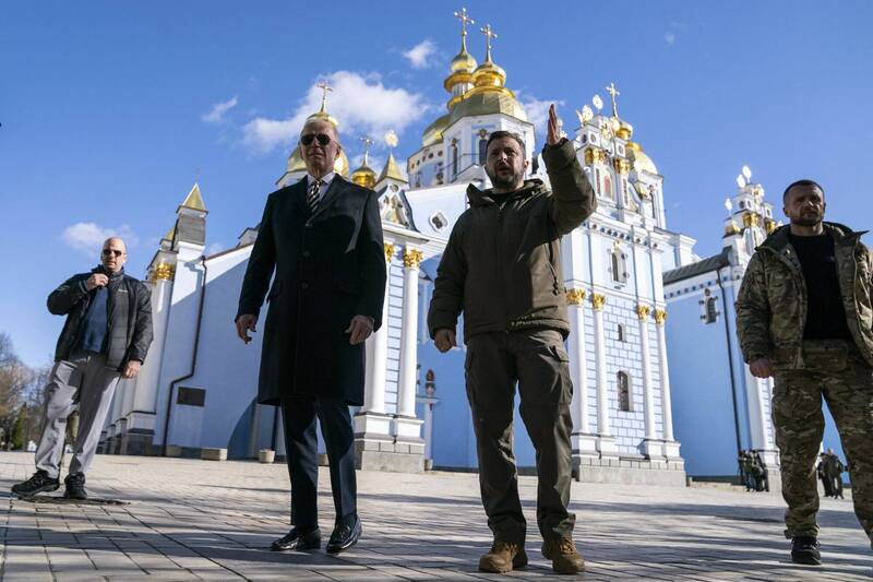拜登突訪基輔 烏克蘭「沒想到他真的會來」
