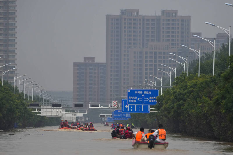洪災放水淹百姓 中國政府的日常