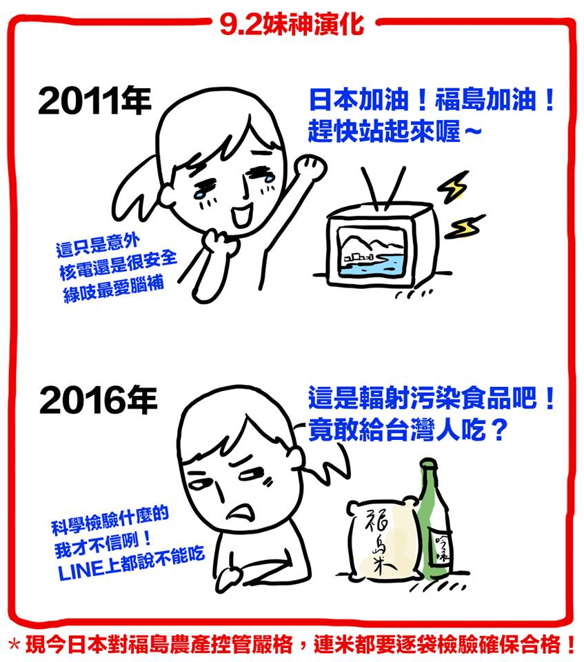 不敢吃來自福島的食品嗎？