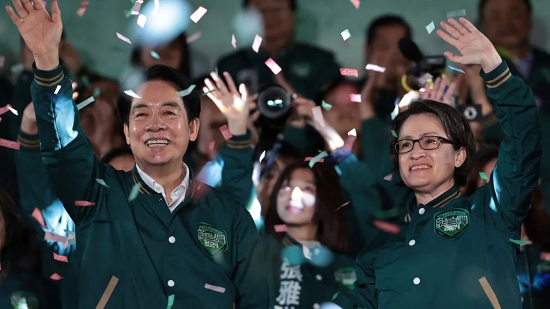 經濟學人 對抗中國，台灣選出賴清德總統