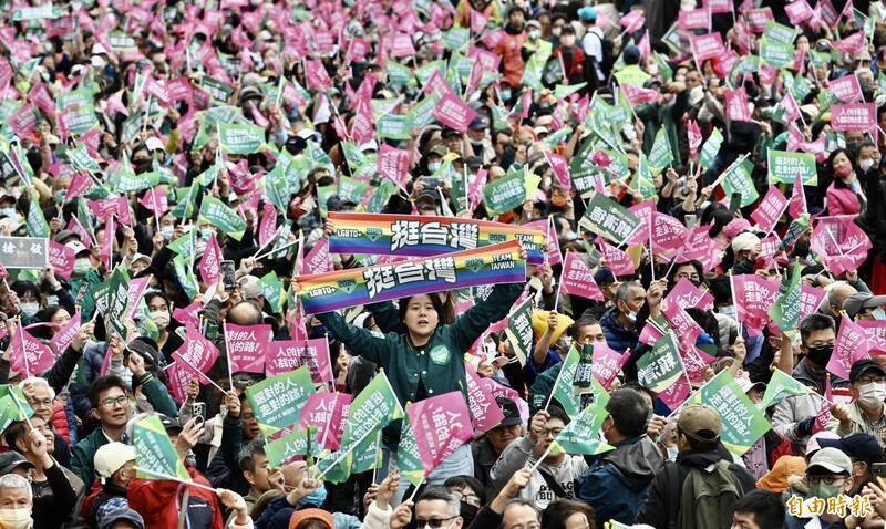 選戰不容樂觀，三票支持台灣