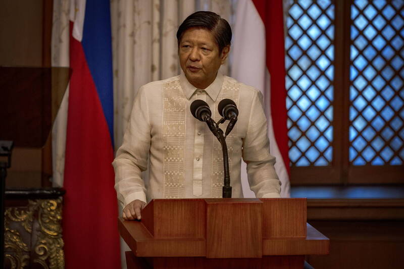 菲律賓總統賀賴清德「當選台灣總統」